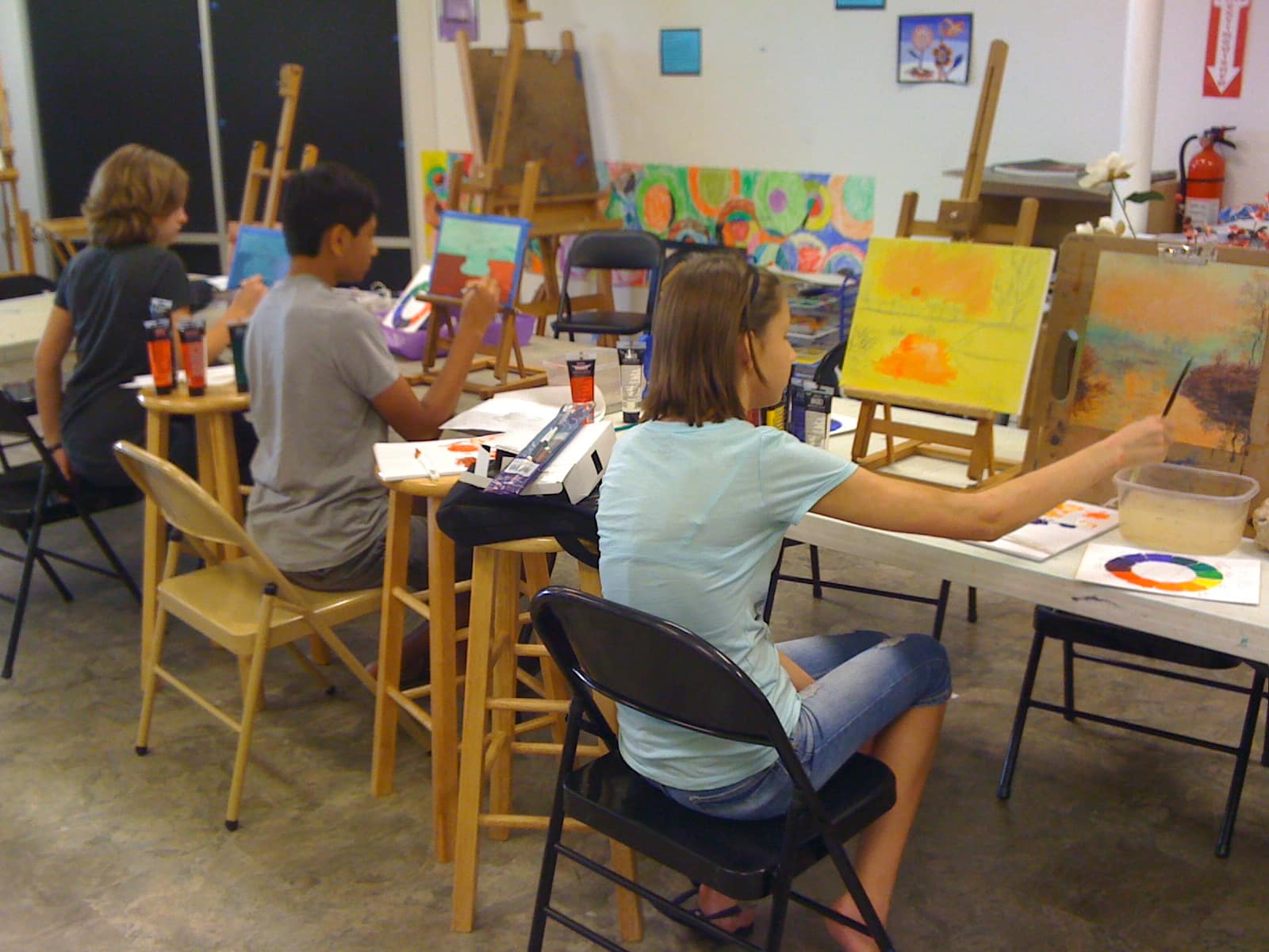 Teen Art Classes Held At 30