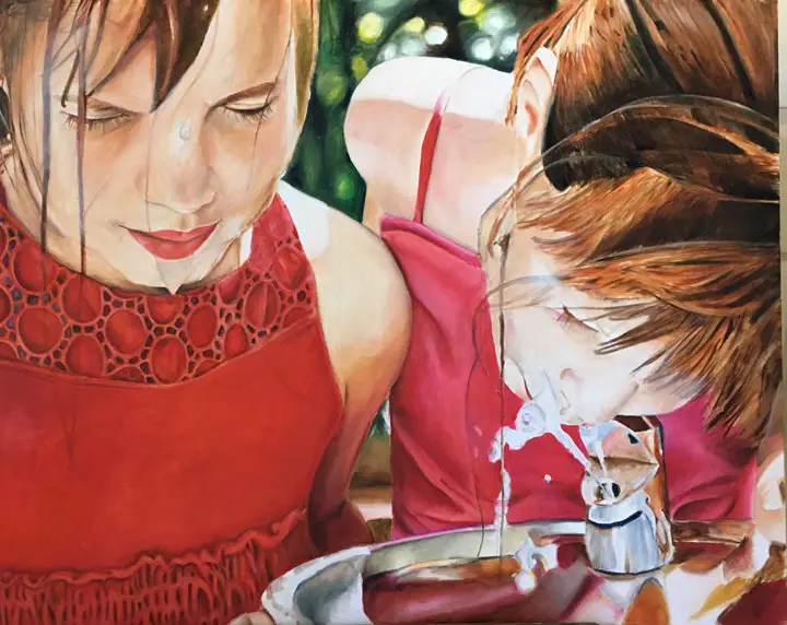 Oil Painting by Luz Marie Iturbe