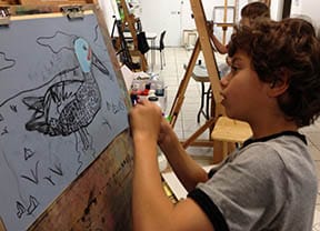 Weekend Art Classes, Go Guerilla (ages 9-12)