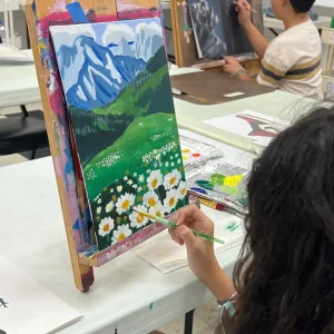 Showcase 9 to 12 year-old art students