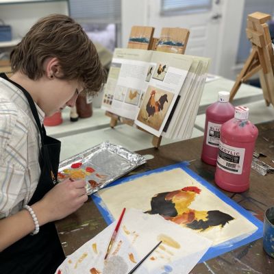 learning_acrylic_technique_teen_art_class