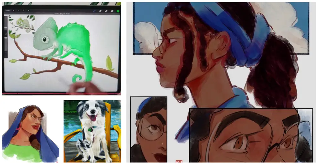 Digital art classes at ART+ Academy